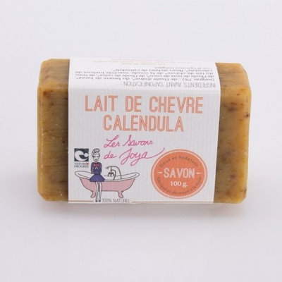 Savon surgras au lait de chèvre et Calendula 100 g