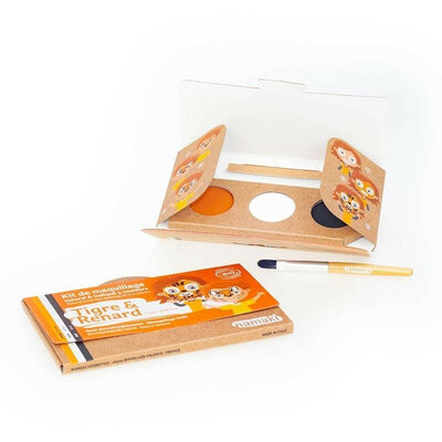 Kit maquillage Tigre et Renard 3 couleurs