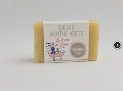 Savon champagne et menthe verte 100 g